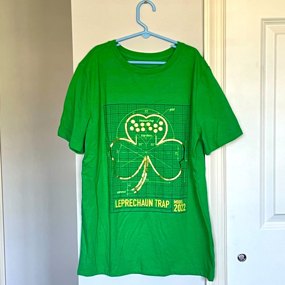 Boys Leprechaun Trap short-sleeve shirt (XL)